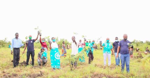 21 Feb 2021 Tree Planting in Nkhotakota